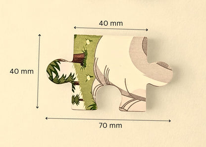 9 Piece Animal Jigsaw Puzzle - Travel Size