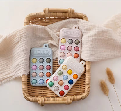 Sensory Tactile Pop It Toy - Phone Shape