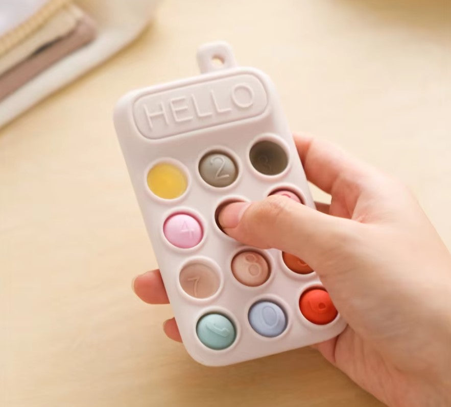Sensory phone toy colourful handheld